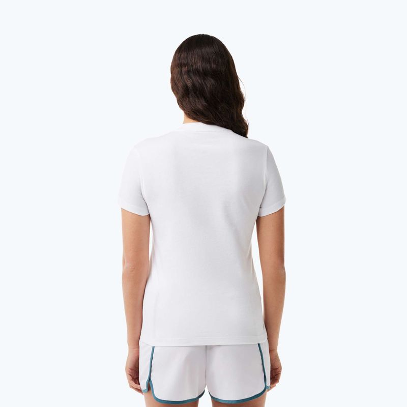 Koszulka damska Lacoste TF9246 white 2