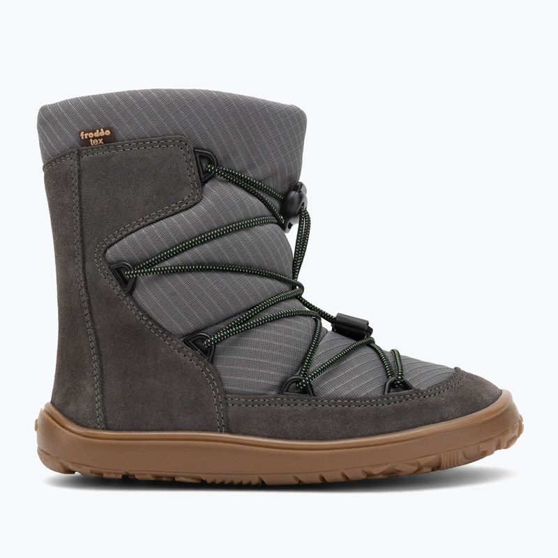 Śniegowce barefoot dziecięce Froddo Tex Track Wool grey 2