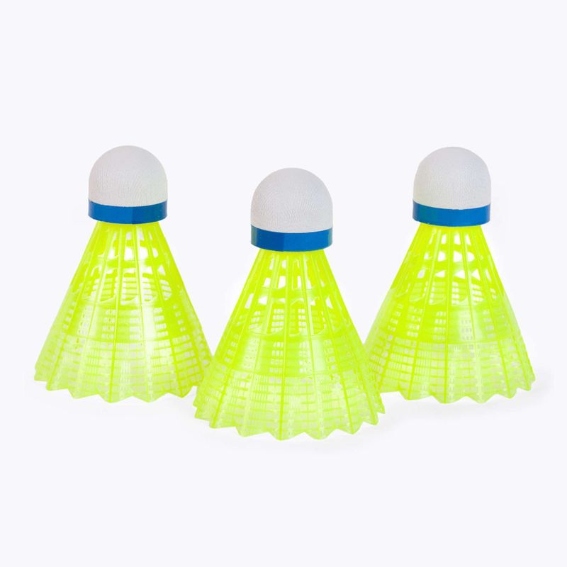 Lotki do badmintona Sunflex Nylon 3XY 3 szt. żółte 53559 2
