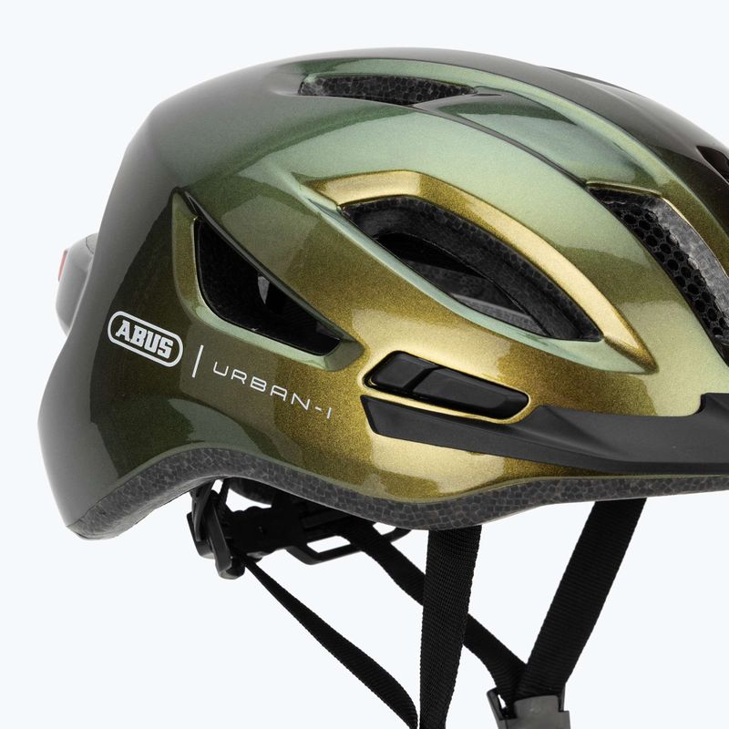 Kask rowerowy ABUS Urban-I 4.0 pepper green 10