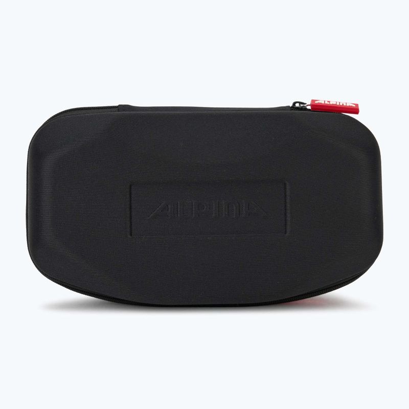 Gogle narciarskie Alpina Falera Mag Q-Lite black matt/red/pink 6