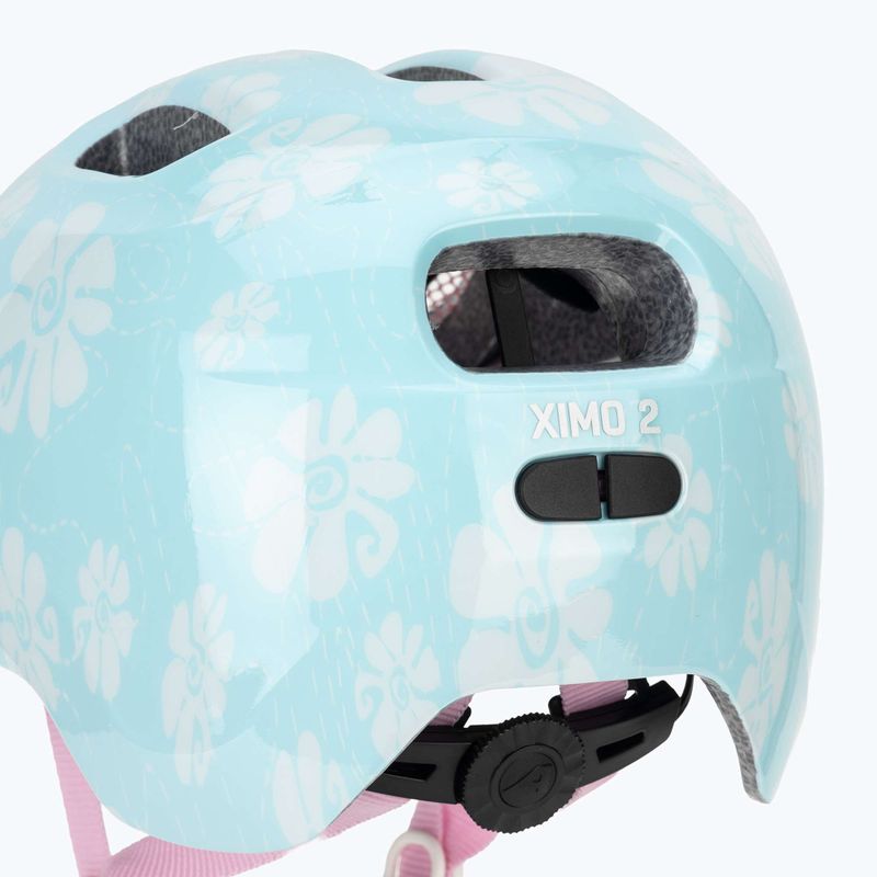 Kask rowerowy dziecięcy Alpina Ximo 2 Jr aqua rose flower gloss 7