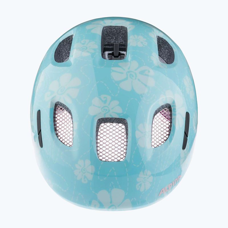 Kask rowerowy dziecięcy Alpina Ximo 2 Jr aqua rose flower gloss 12