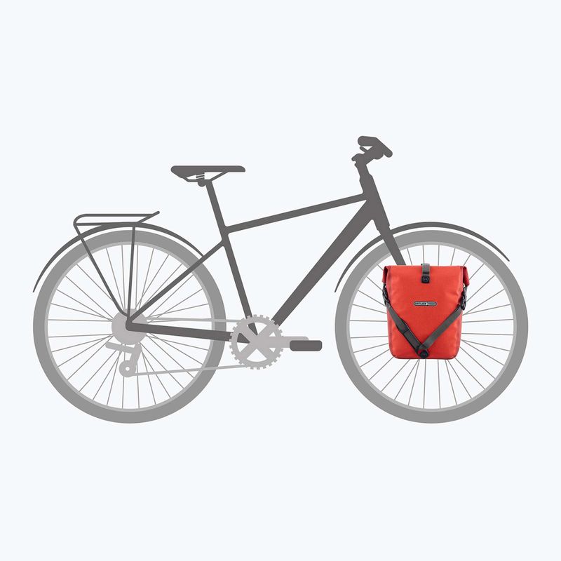 Sakwa rowerowa ORTLIEB Sport-Roller Plus 14,5 l salsa/dark chili 8
