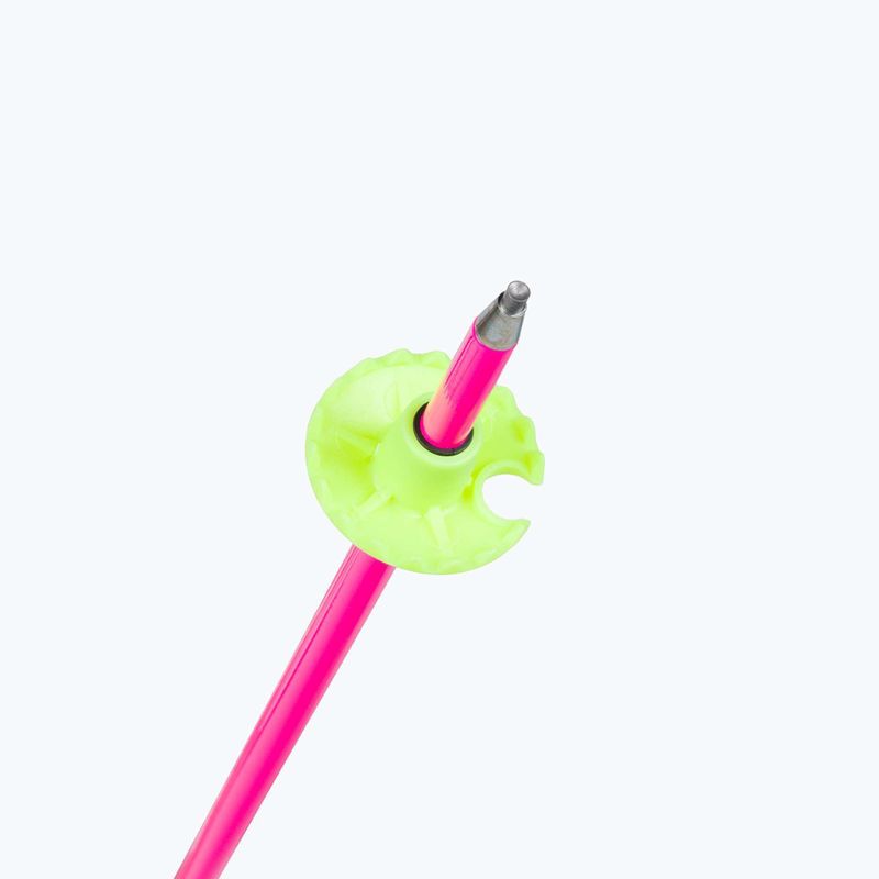 Kije narciarskie dziecięce LEKI WCR Lite SL 3D Junior neon pink/black/neon yellow 4