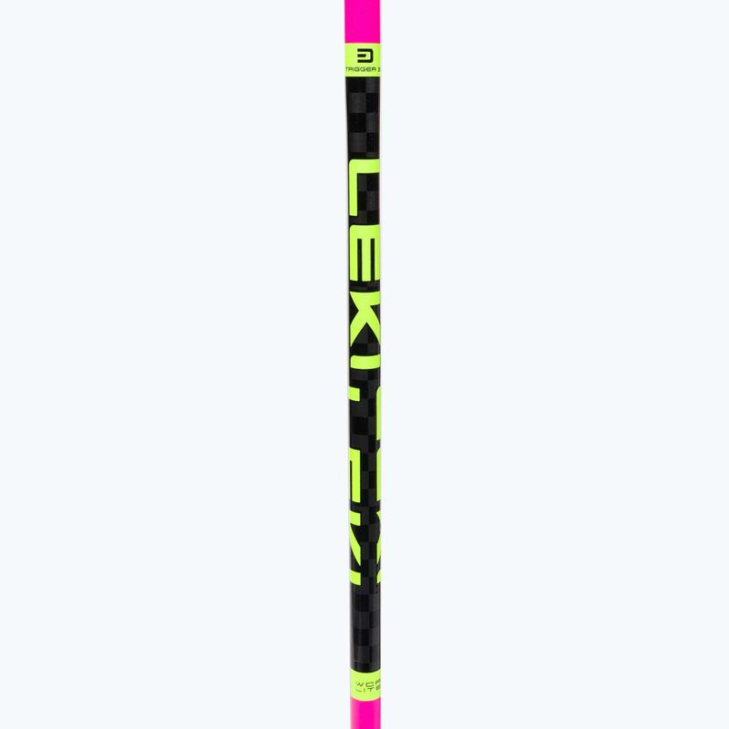 Kije narciarskie dziecięce LEKI WCR Lite SL 3D Junior neon pink/black/neon yellow 5