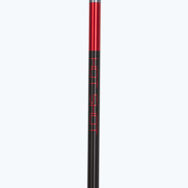 Kije narciarskie LEKI Hot Shot anodized black/eloxal gray/eloxal red 4