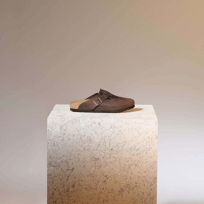 Klapki BIRKENSTOCK Boston LEOI Narrow habana 8