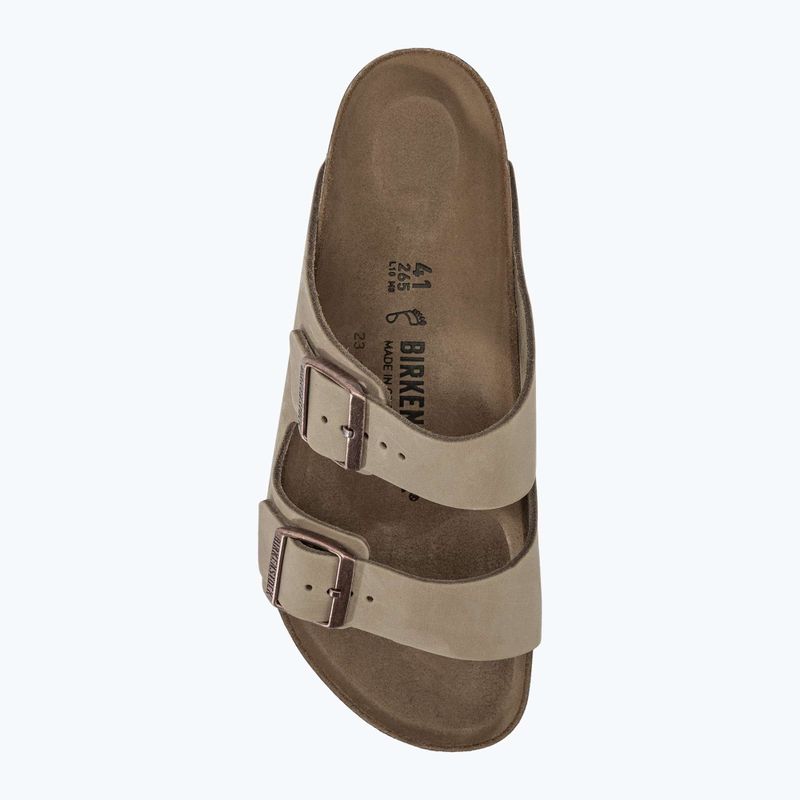 Klapki BIRKENSTOCK Arizona LEOI Regular tabacco brown 5