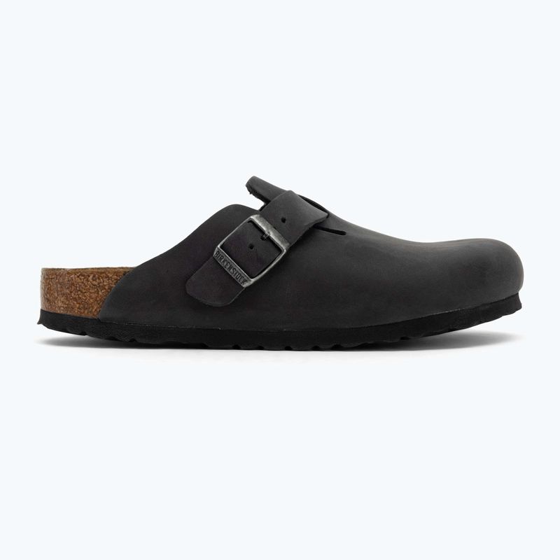 Klapki BIRKENSTOCK Boston LEOI Narrow black 2