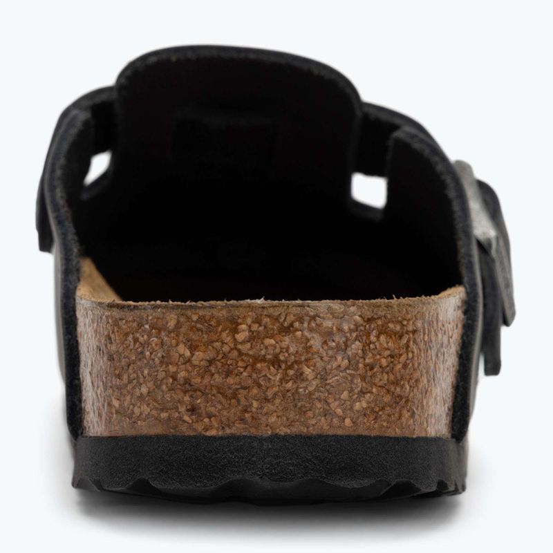 Klapki BIRKENSTOCK Boston LEOI Narrow black 6