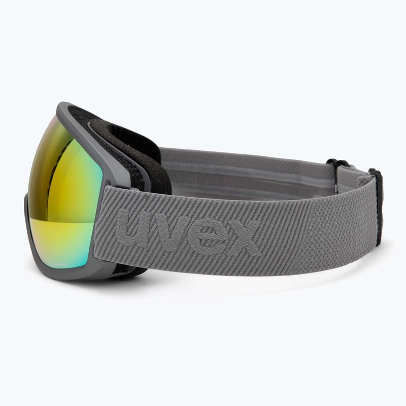 Gogle narciarskie UVEX Topic rhino matt/mirror rainbow rose 4