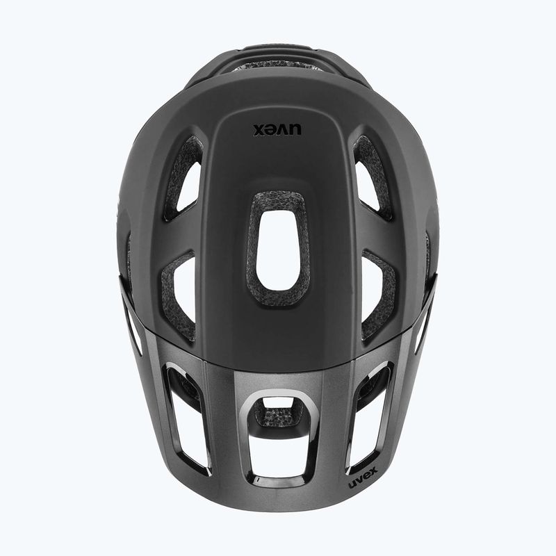 Kask rowerowy UVEX React 2024 black matte 9