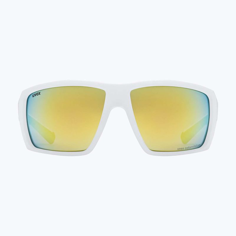 Okulary przeciwsłoneczne UVEX Mtn Venture CV white matt/mirror gold 2