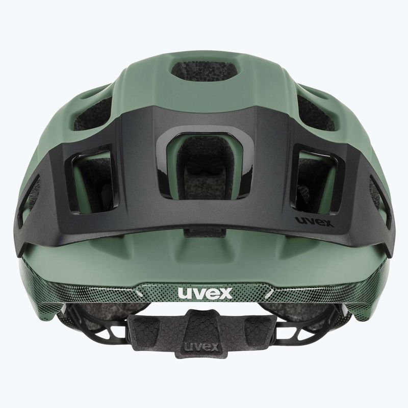Kask rowerowy UVEX React MIPS moss green/black matt 9