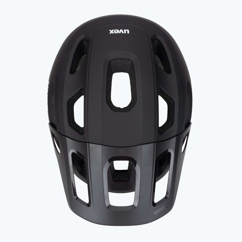 Kask rowerowy UVEX React black/teal matt 6