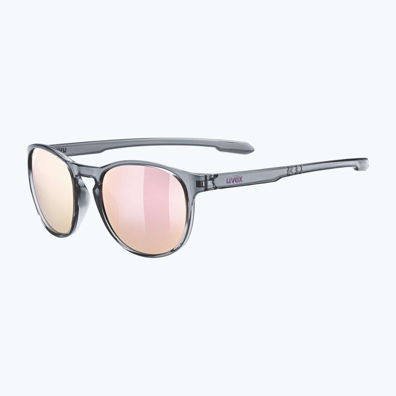 Okulary przeciwsłoneczne UVEX LGL 53 smoke/mirror pink 5