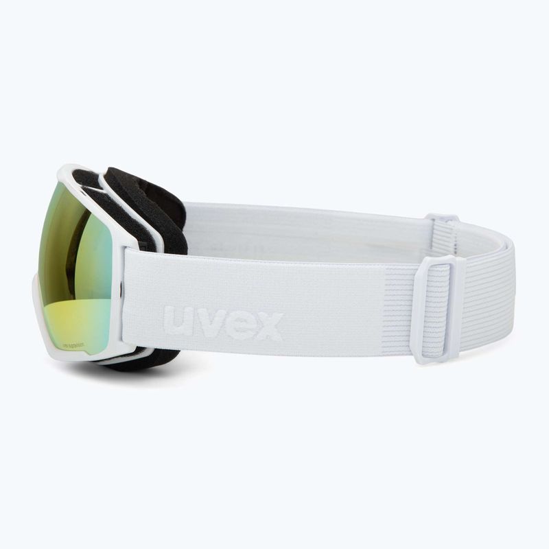 Gogle narciarskie UVEX Victorious S FM white matt/mirror orange 4