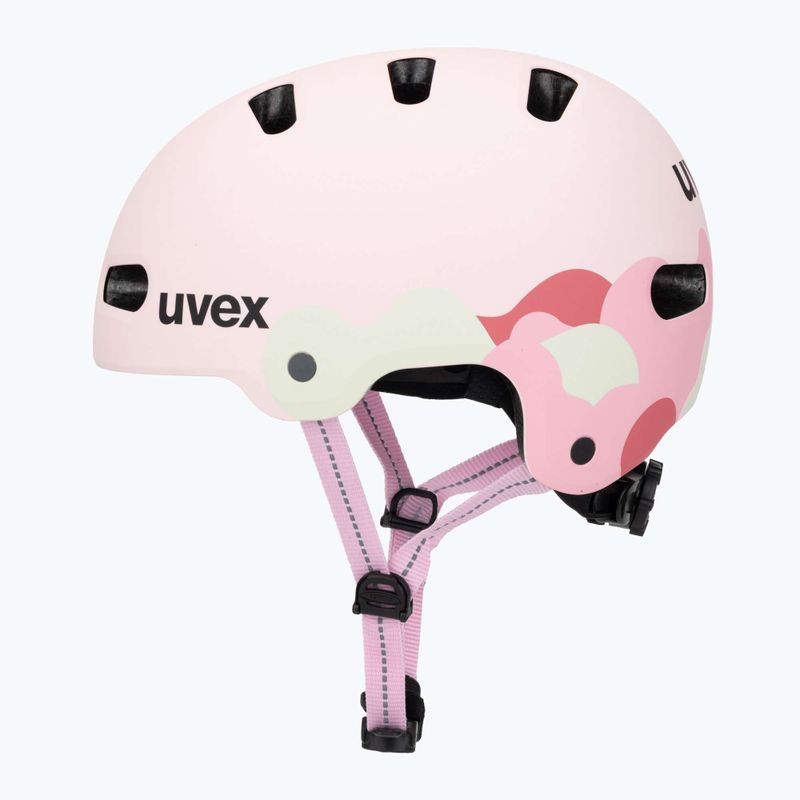 Kask dziecięcy UVEX Kid 4 Style strawberry/matcha matt 3