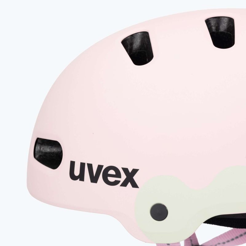 Kask dziecięcy UVEX Kid 4 Style strawberry/matcha matt 7