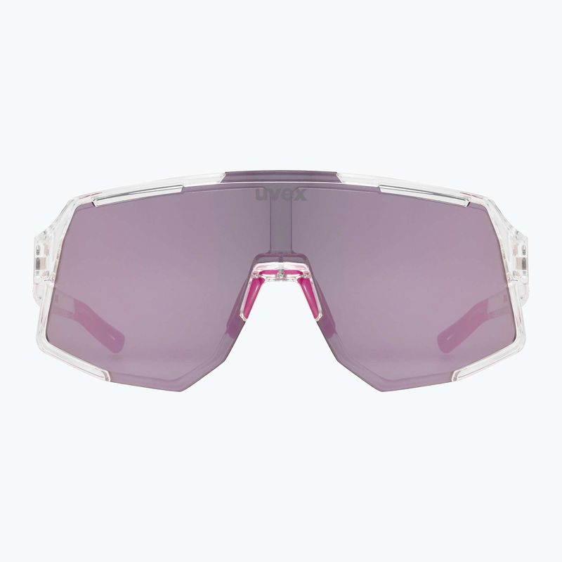 Okulary przeciwsłoneczne UVEX Sequenze clear/mirror pink 3