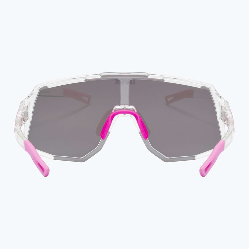 Okulary przeciwsłoneczne UVEX Sequenze clear/mirror pink 4