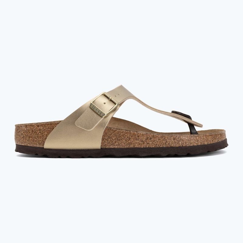 Japonki BIRKENSTOCK Gizeh Birko-Flor Narrow gold 2