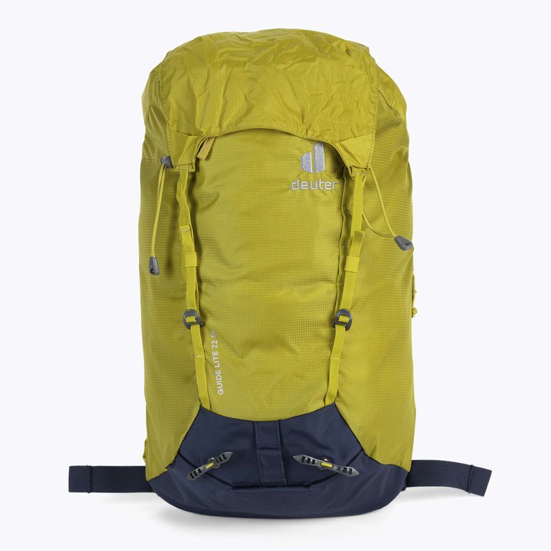Plecak wspinaczkowy damski deuter Guide Lite 22 l SL greencurry/navy 5