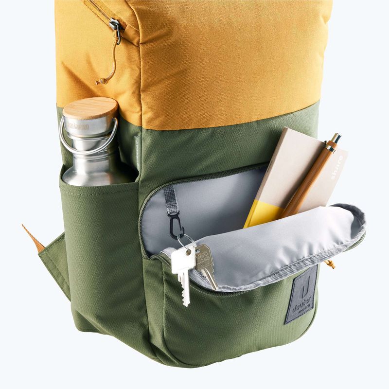 Plecak turystyczny dziecięcy deuter Overday 15 l khaki/cinnamon 7