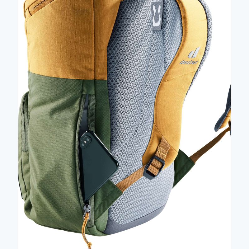 Plecak turystyczny dziecięcy deuter Overday 15 l khaki/cinnamon 8