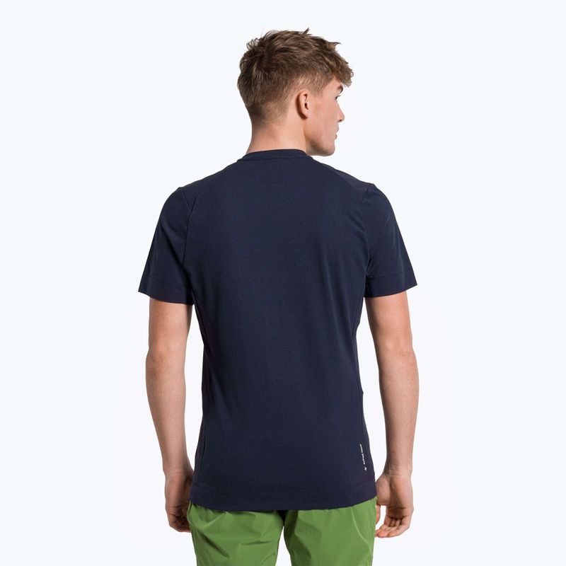 Koszulka wspinaczkowa męska Salewa Lavaredo Hemp navy blazer 3