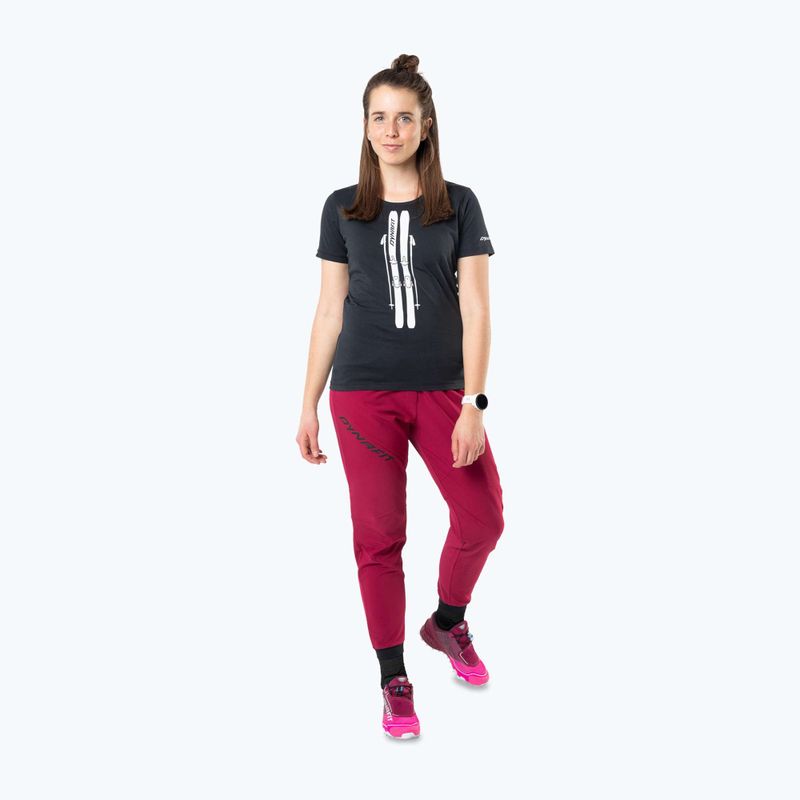 Koszulka damska DYNAFIT Graphic Co black out/ski 2