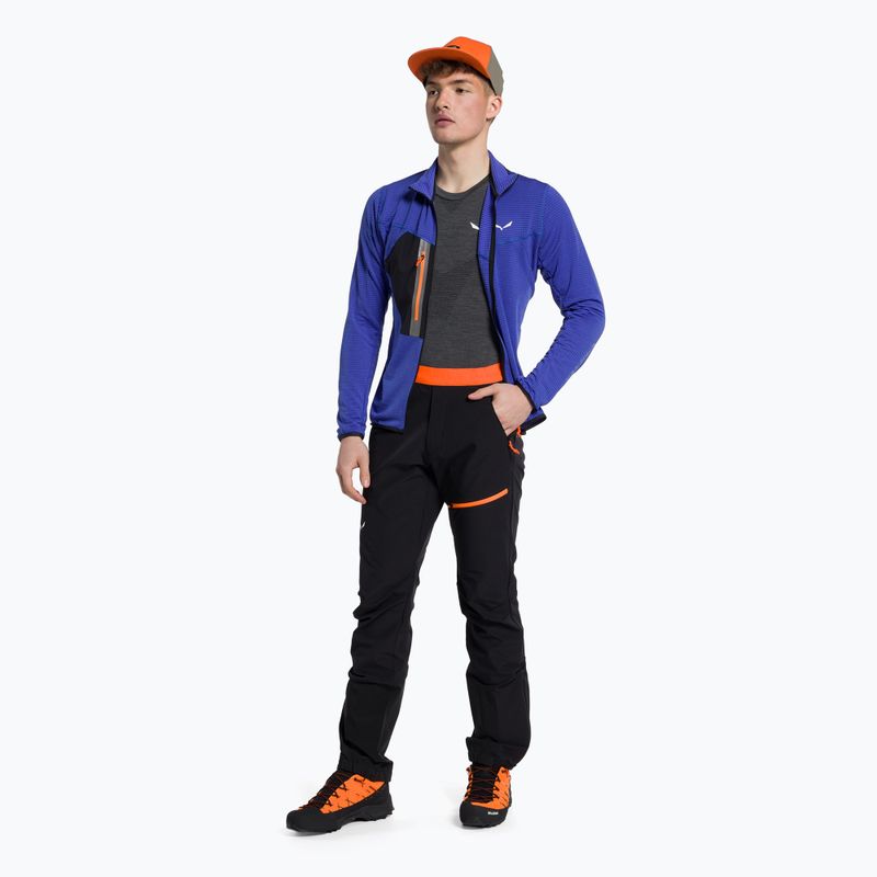 Bluza trekkingowa męska Salewa Pedroc electric melange 2