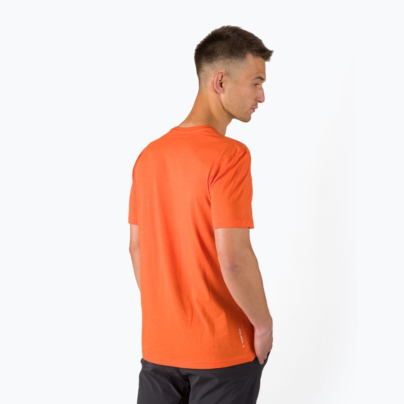 Koszulka trekkingowa męska Salewa Alpine Hemp Logo red/orange 3
