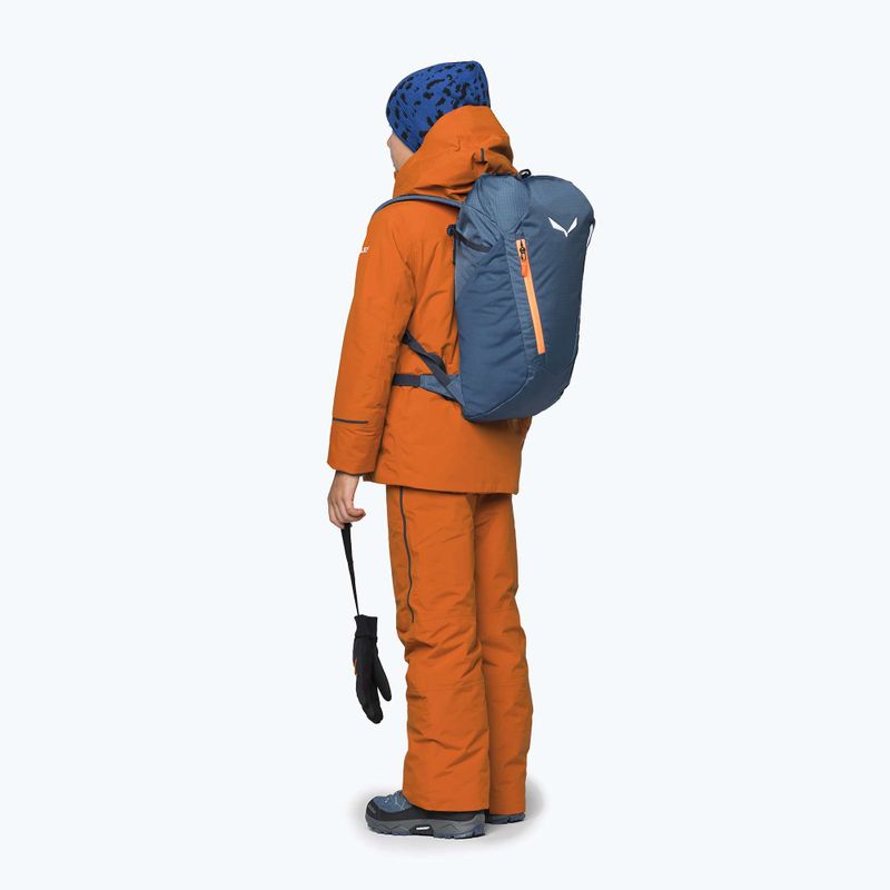Kurtka narciarska dziecięca Salewa Sella PTX/TWR autumnal/fluo orange 3