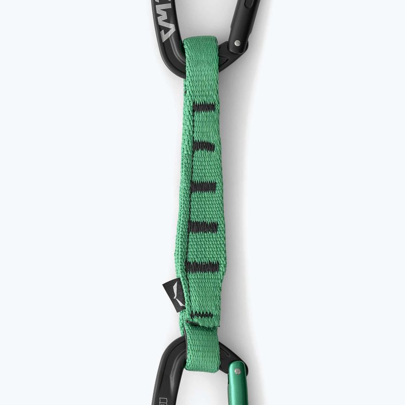 Ekspres wspinaczkowy Salewa Ortles Str/Bnt 170 Qd black/irish green 2