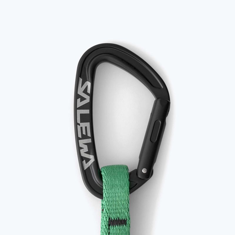 Ekspres wspinaczkowy Salewa Ortles Str/Bnt 170 Qd black/irish green 3