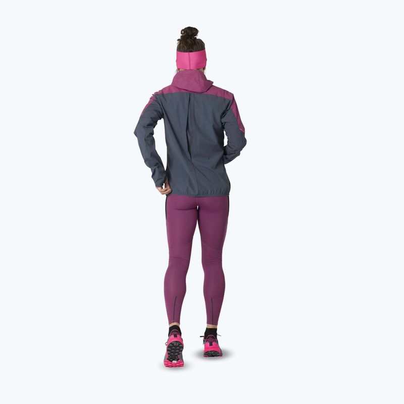 Kurtka do biegania damska DYNAFIT Alpine Wind magenta 3