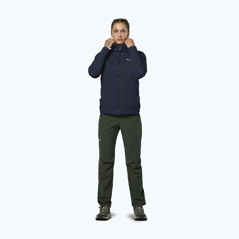 Kurtka hybrydowa damska Salewa Pedroc Tirol Wool Air Hybrid navy blazer 2