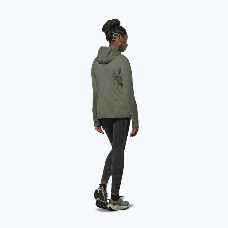 Kurtka przeciwwiatrowa damska Salewa Pedroc Polarlite Wind Hood faded green 3