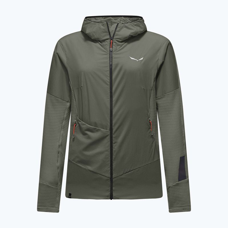 Kurtka przeciwwiatrowa damska Salewa Pedroc Polarlite Wind Hood faded green 7