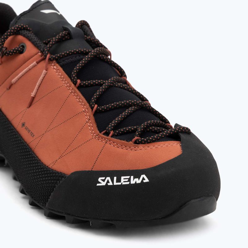 Buty podejściowe damskie Salewa Wildfire Leather 2 GTX etruscan red/black 7