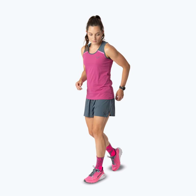 Koszulka do biegania damska DYNAFIT Alpine Pro Tank magenta 2