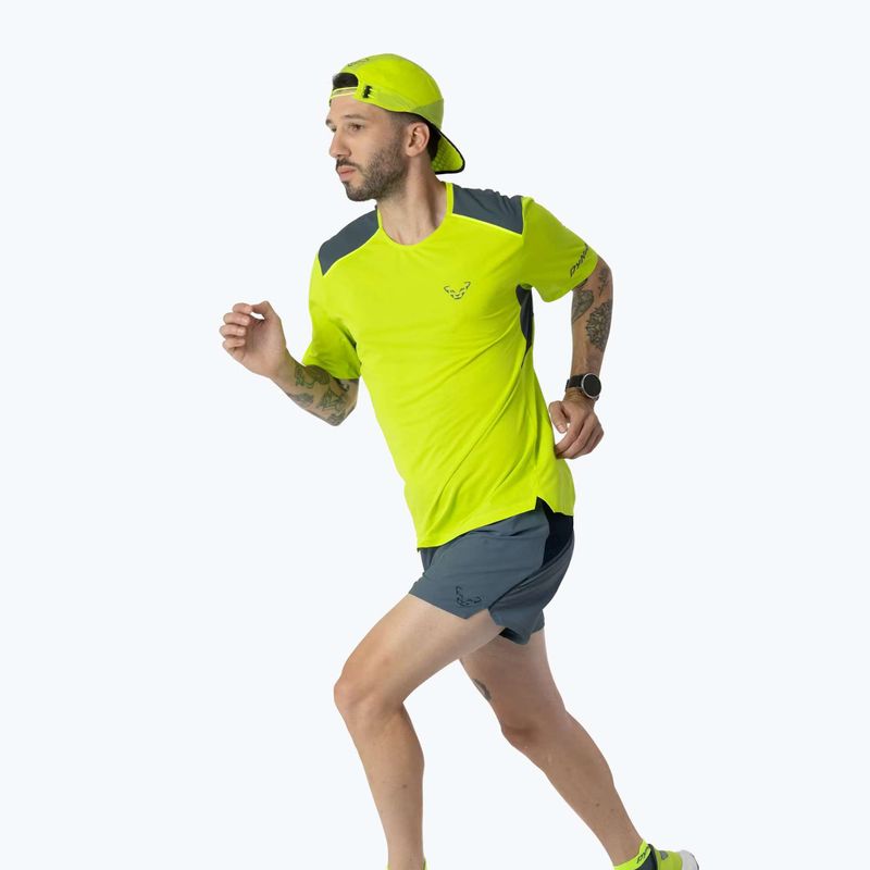Koszulka do biegania męska DYNAFIT Sky ultra yellow 2