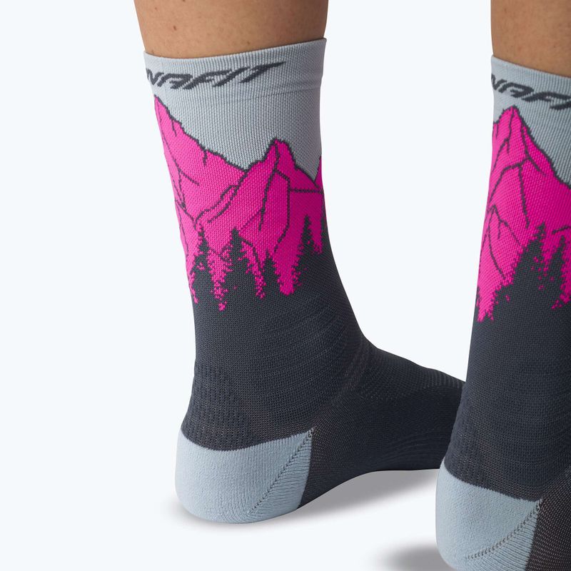 Skarpety DYNAFIT Traverse Crew cinder pink glo/6070 9