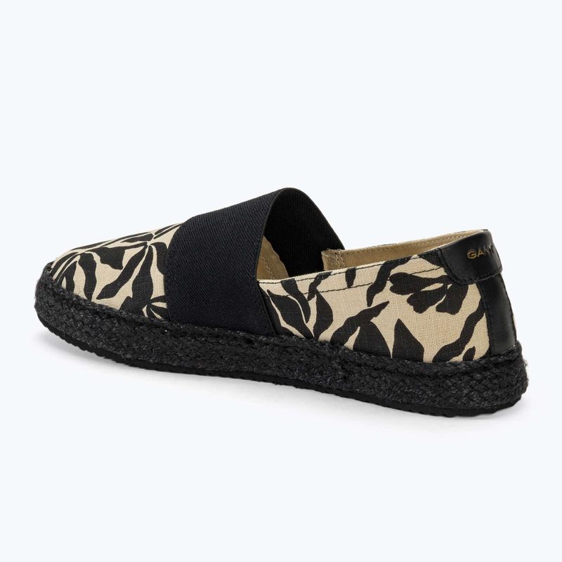 Buty damskie GANT Raffiaville dry sand/black 3