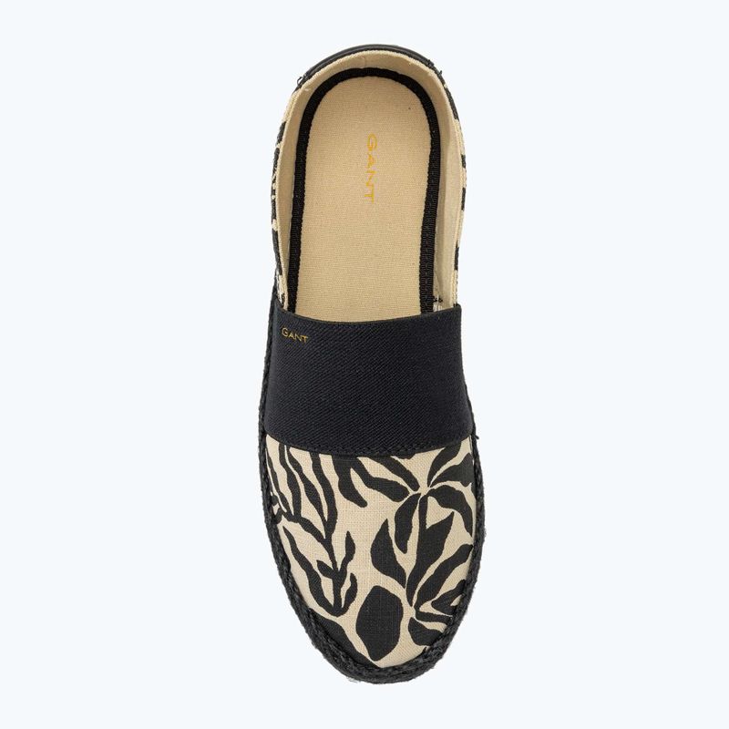 Buty damskie GANT Raffiaville dry sand/black 5