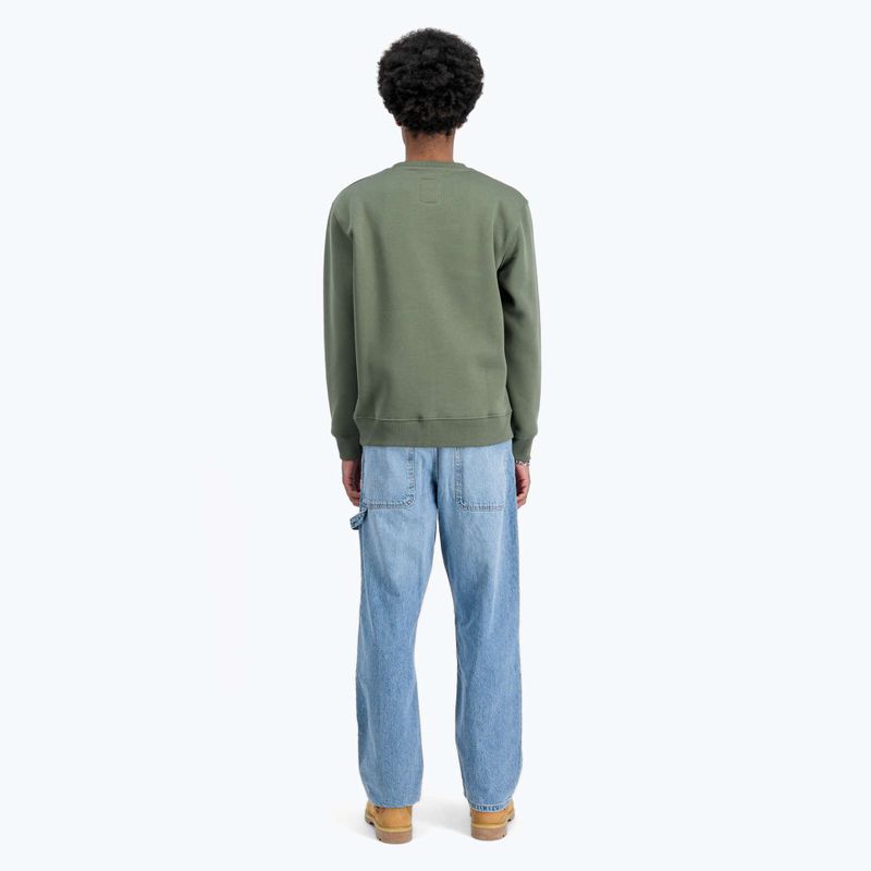 Bluza męska Alpha Industries Basic dark olive 3