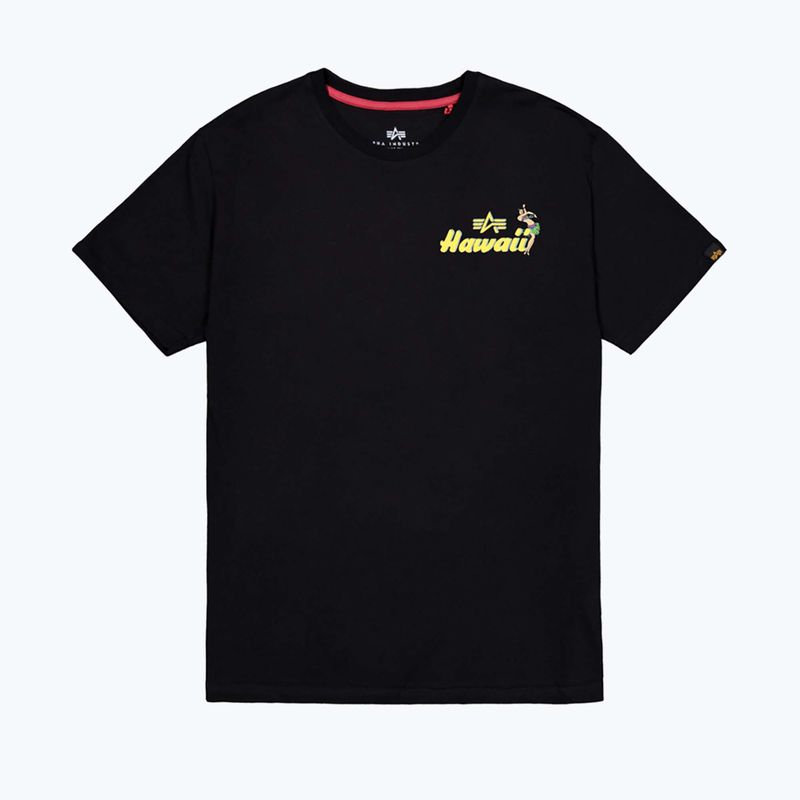 Koszulka męska Alpha Industries Pearl Harbor Back Print black 7