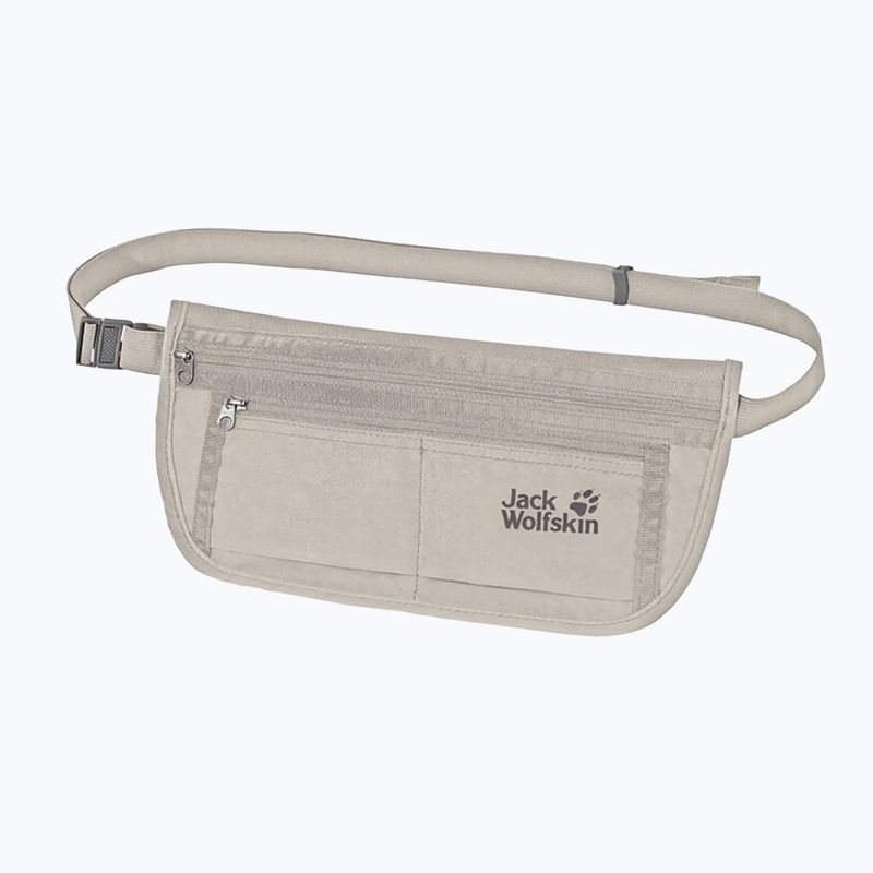 Saszetka Jack Wolfskin Document Belt De Luxe dusty grey